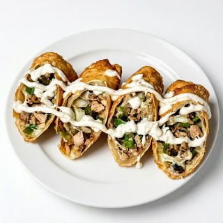 JerkGOD Philly Egg Rolls
