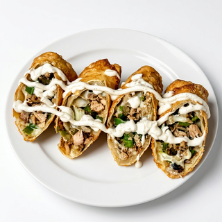 JerkGOD Philly Egg Rolls